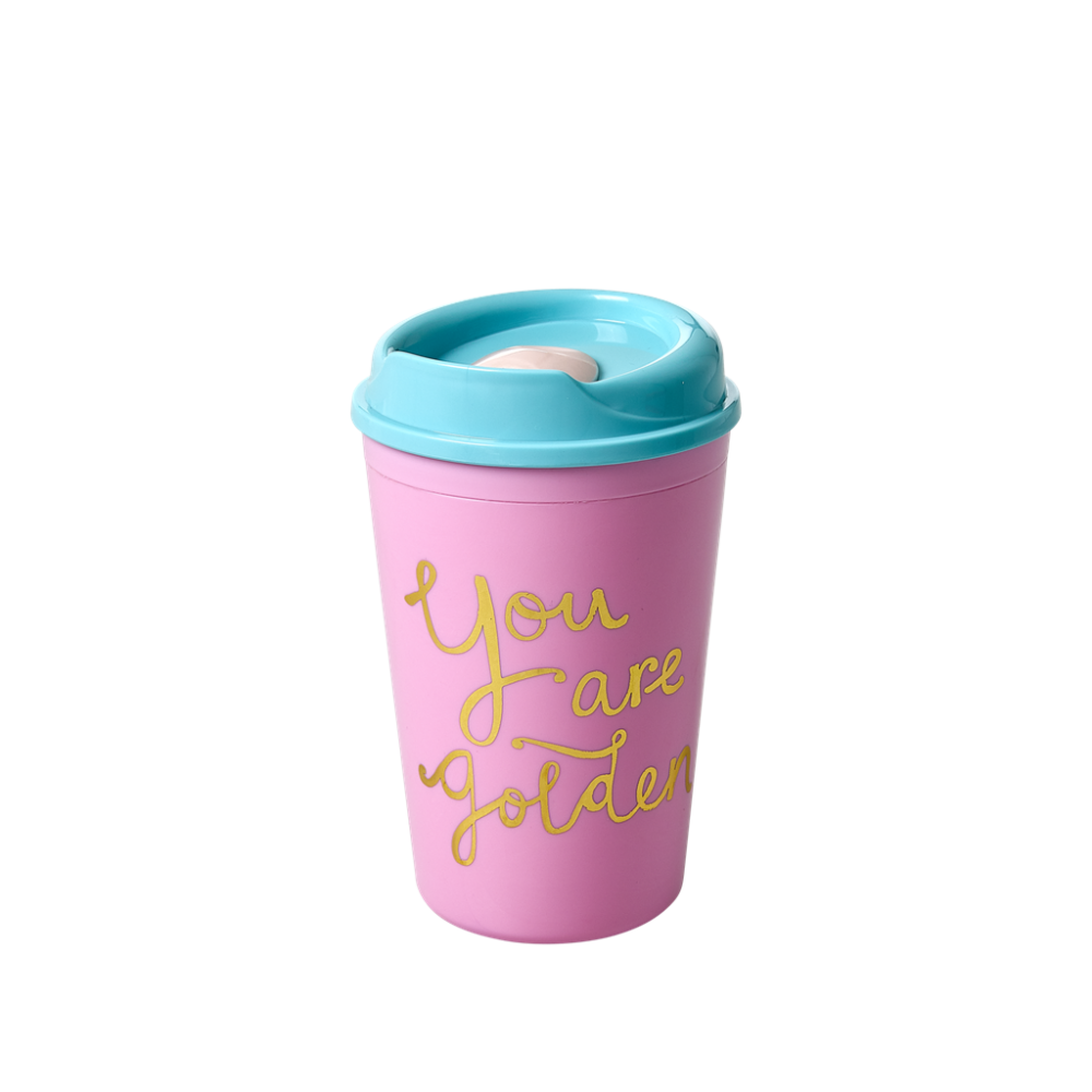 Thermo Cup Sky Blue or Pink By Rice DK